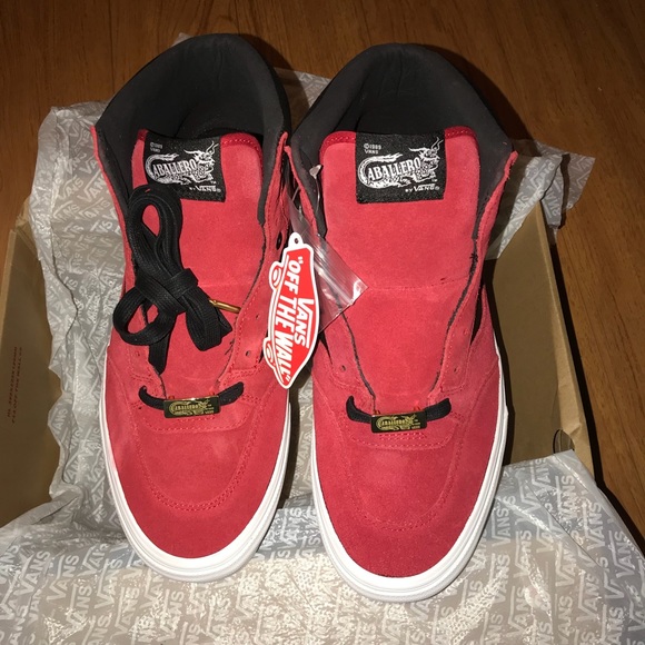 NEW Men’s 10.5 VANS Caballero Suede Skate Shoes - Picture 3 of 8